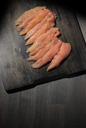 Les Aiguillettes de poulet jaune