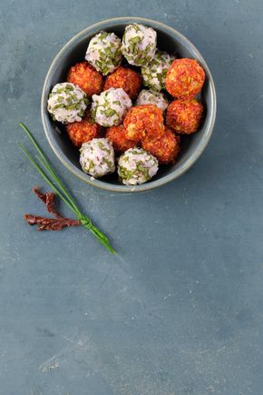 Les Billes de fromage apéritives mixtes