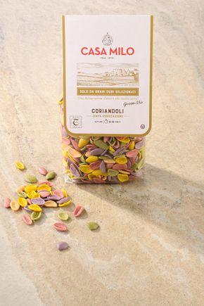 Les Pâtes coriandoli "Casa Milo"