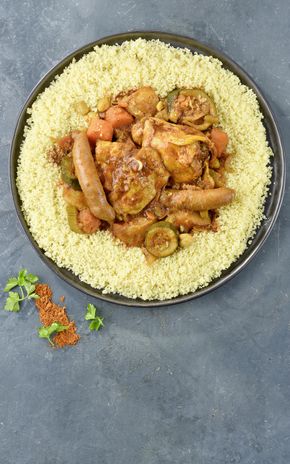 Le Couscous poulet et merguez