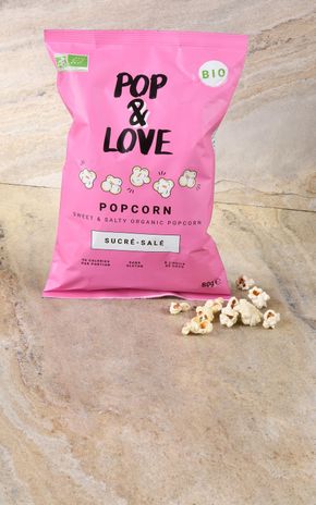 Le Pop Corn sucré salé BIO