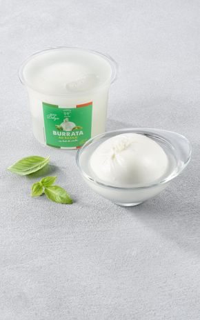 La Burrata au basilic