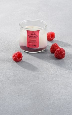 La Panna cotta framboise