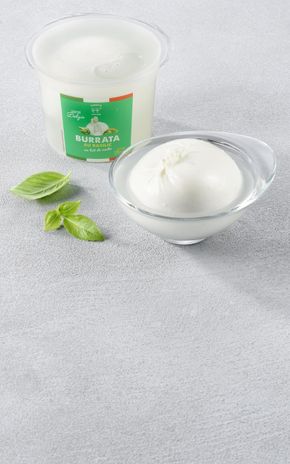 La Burrata au basilic