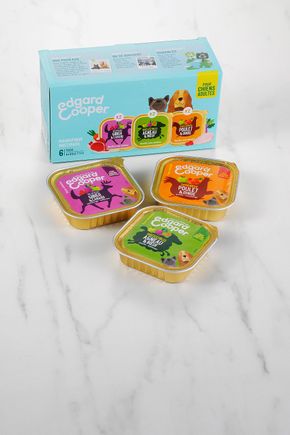 Le Multipack de pâtés pour chien "Edgard & Cooper"