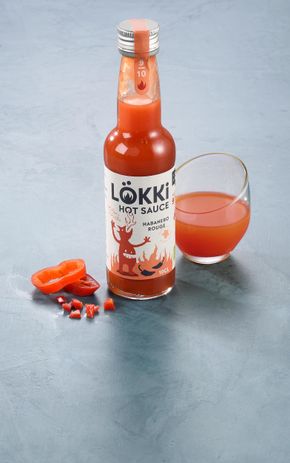 La Hot sauce habanero rouge BIO