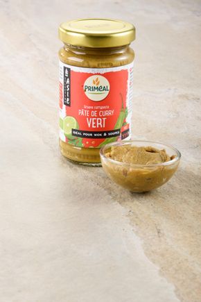 La Pâte de curry vert BIO