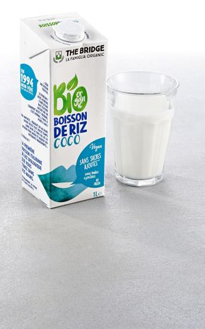 La Boisson riz et coco BIO et sans gluten