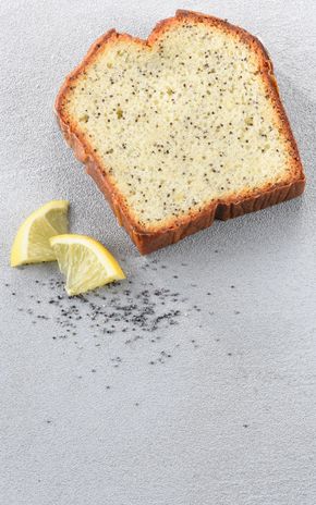 Le Cake citron pavot