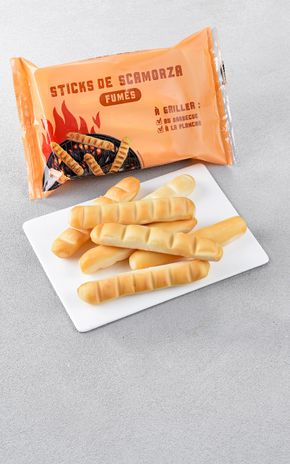 Les Sticks de scamorza fumée à griller