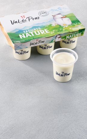 Les Yaourts brassés natures "Val de Praz"