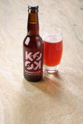 Le Kombucha framboise hibiscus BIO