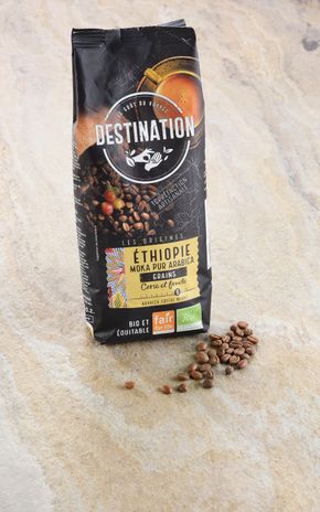Le Café en grains d'Ethiopie  BIO