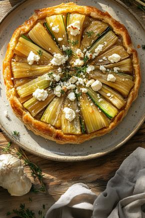 La Tarte Tatin aux Poireaux