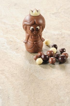 La Princesse au chocolat au lait et billes crousty aux 3 chocolats BIO