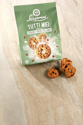 Les Biscuits Tutti Miei au yaourt et pépites de chocolat "Lazzaroni"