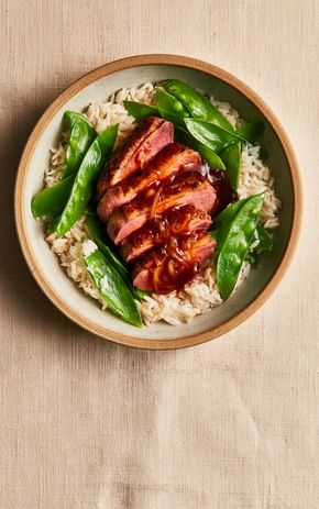 Le Magret de canard au gingembre
