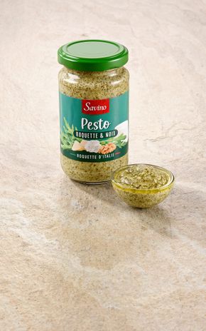 Le Pesto à la roquette et noix