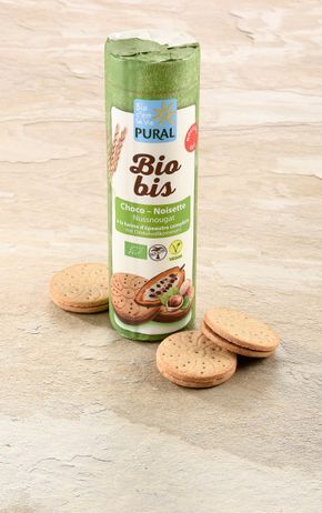 Les Biscuits à l'épeautre fourrés au cacao noisette BIO