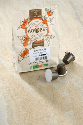 Les Dagosettes café noir BIO