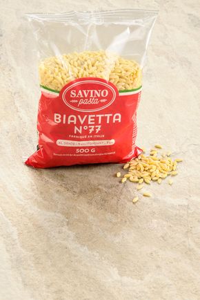 Les Pâtes langue d'oiseau orzo