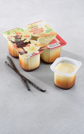 Les Flans vanille caramel