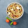 Les Torti jambon tomates mozzarella et son tartinable pesto