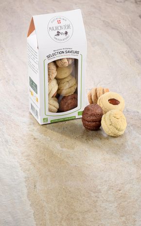 Les Macarons panachés BIO