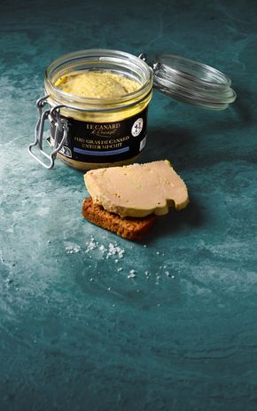 Le Foie gras de canard mi-cuit à la fleur de sel de Noirmoutier