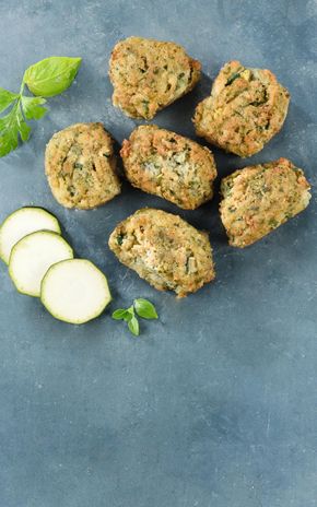Les Beignets de courgettes au parmesan BIO