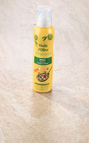 L'Huile d'olive extra en spray