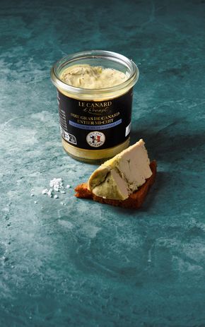 Le Foie gras de canard mi-cuit à la fleur de sel de Noirmoutier