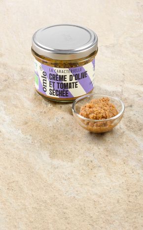 Le Tartinable d'olive et tomates séchées BIO "Omie"