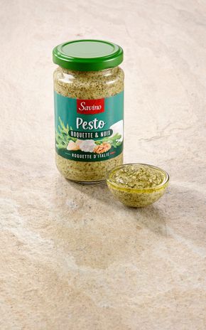 Le Pesto à la roquette et noix
