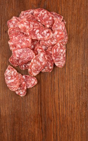 Le Saucisson sec tranché