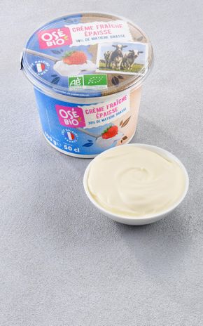La Crème fraîche épaisse BIO