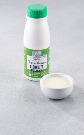 La Crème fraîche entière fleurette BIO