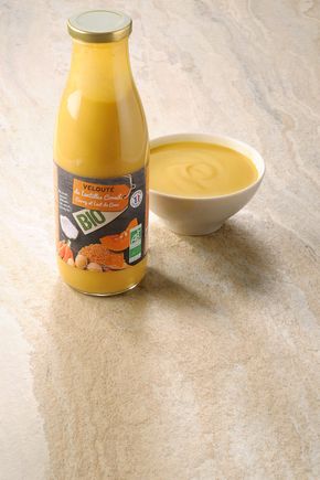 Le  Velouté de lentille curry coco BIO