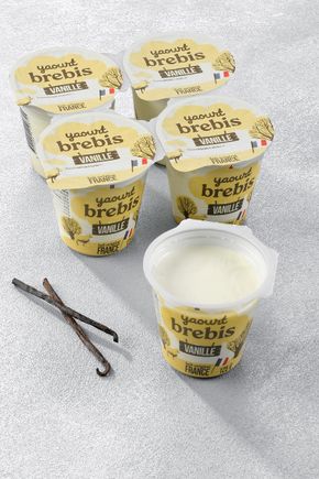 Les Yaourts brebis à la vanille