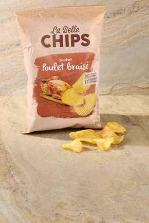 Les Chips poulet braisé