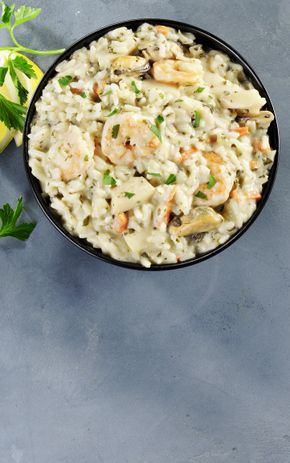 Le Risotto aux fruits de mer