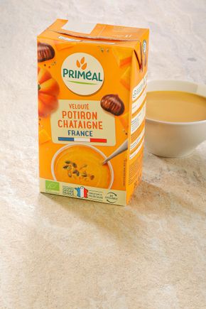 Le Velouté potiron et châtaigne BIO