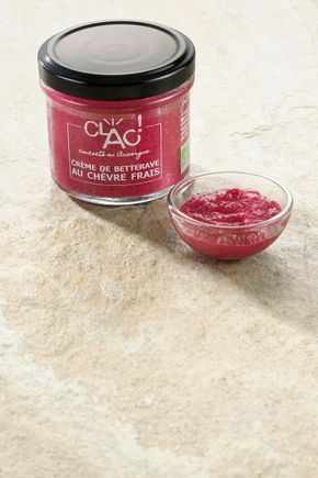 La Crème de betterave au chèvre frais BIO