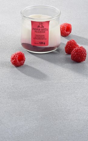 La Panna cotta framboise