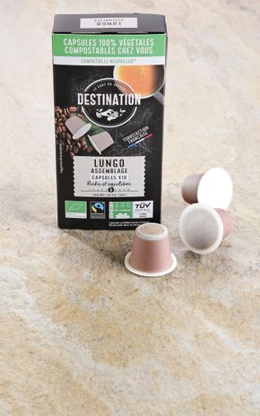 Le Café lungo en capsule BIO