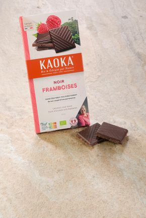 Le Chocolat noir framboises BIO