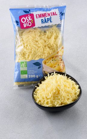 L'Emmental râpé BIO