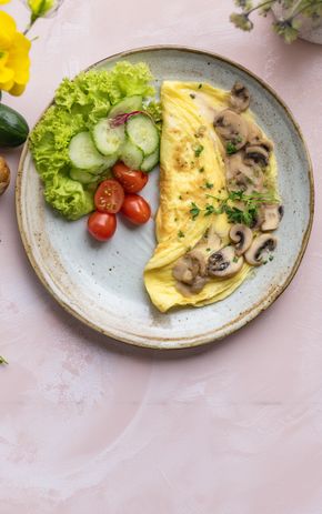 L’Omelette aux champignons