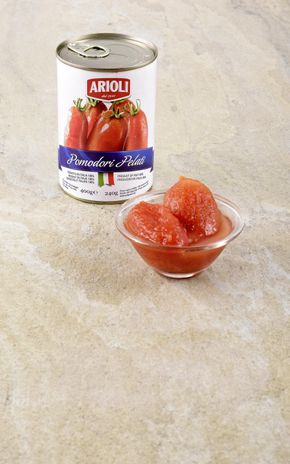 Les Tomates pelées au jus de tomate "Arioli"