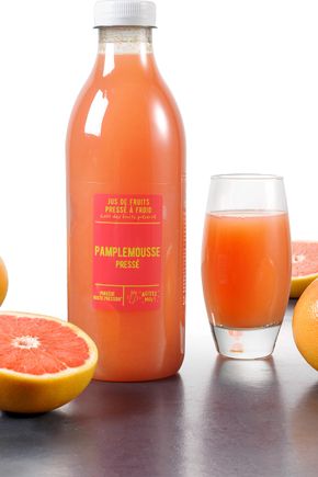 Le Pur jus de pamplemousse